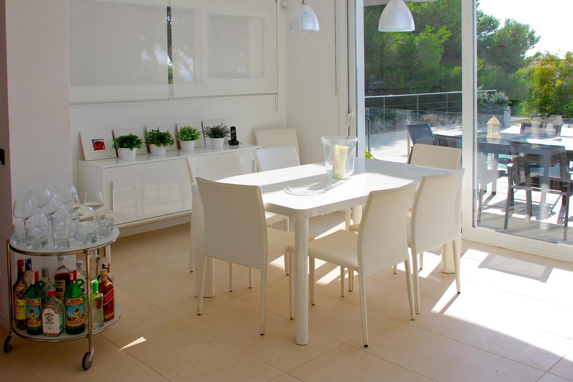V196 Villa Brisa By Menorcarentals Villas Son Bou Bagian luar foto