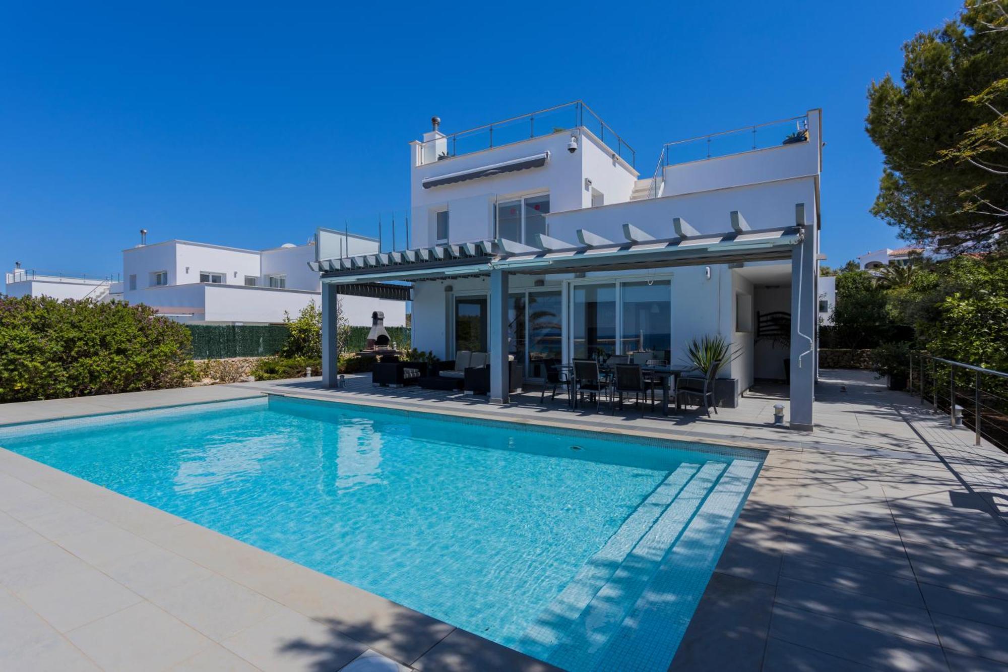 V196 Villa Brisa By Menorcarentals Villas Son Bou Bagian luar foto