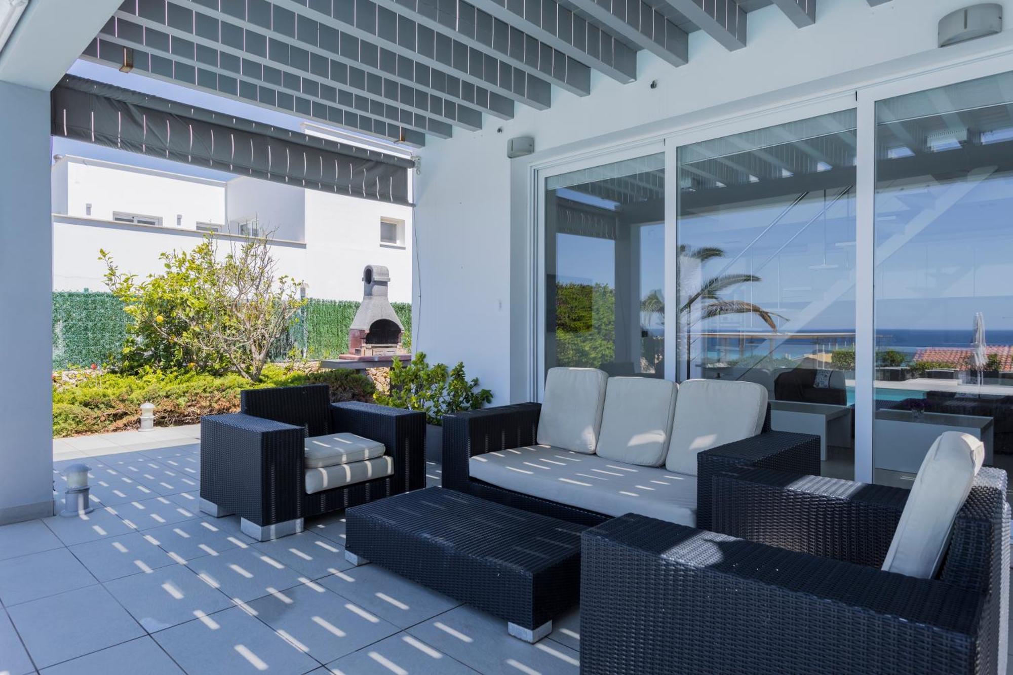 V196 Villa Brisa By Menorcarentals Villas Son Bou Bagian luar foto